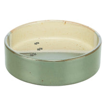 Trixie Voerbak / Drinkbak Met Pootprint Keramiek Groen / Beige