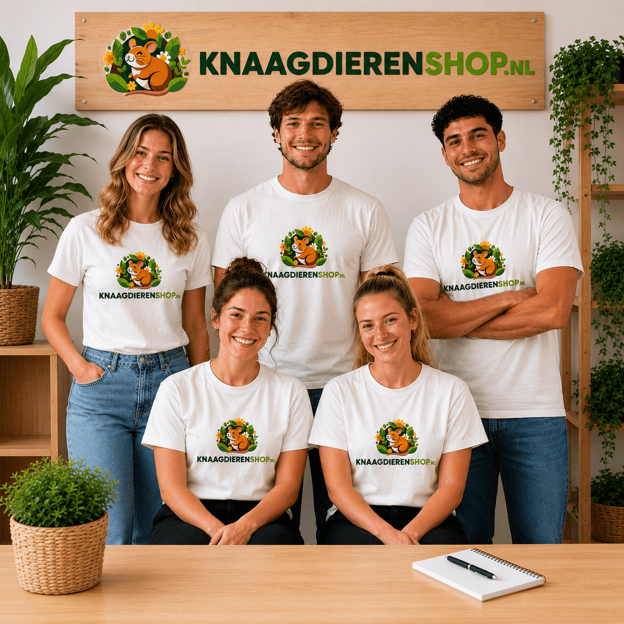 Team foto knaagdierenshop
